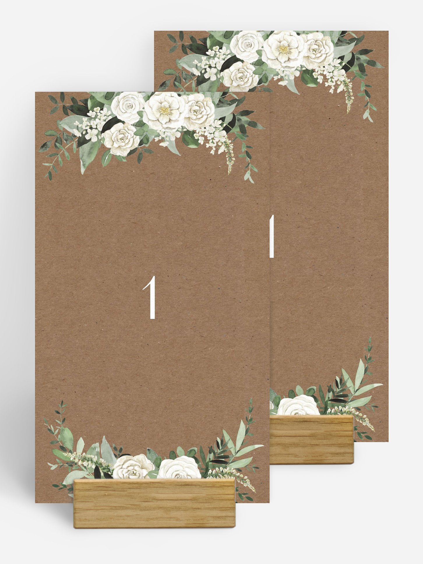 Numéro de table mariage Bouquet royal