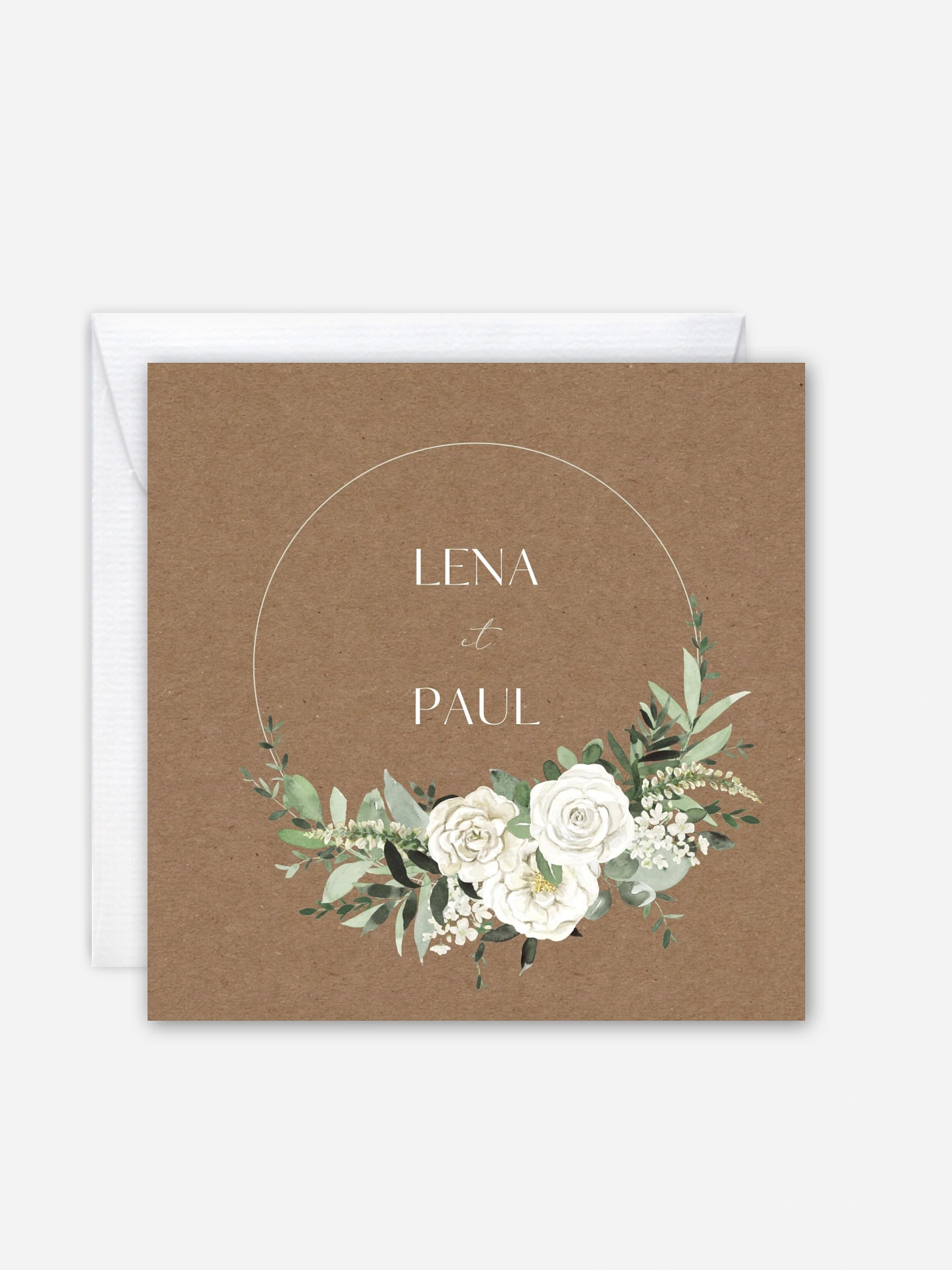 Faire-part de mariage Bouquet royal
