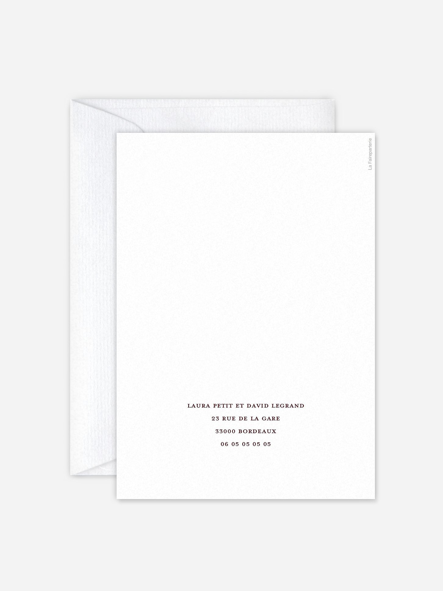 Faire-part de mariage Bohemian rose