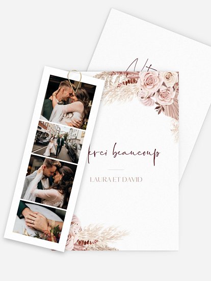 Carte de remerciements Terracotta Dreams