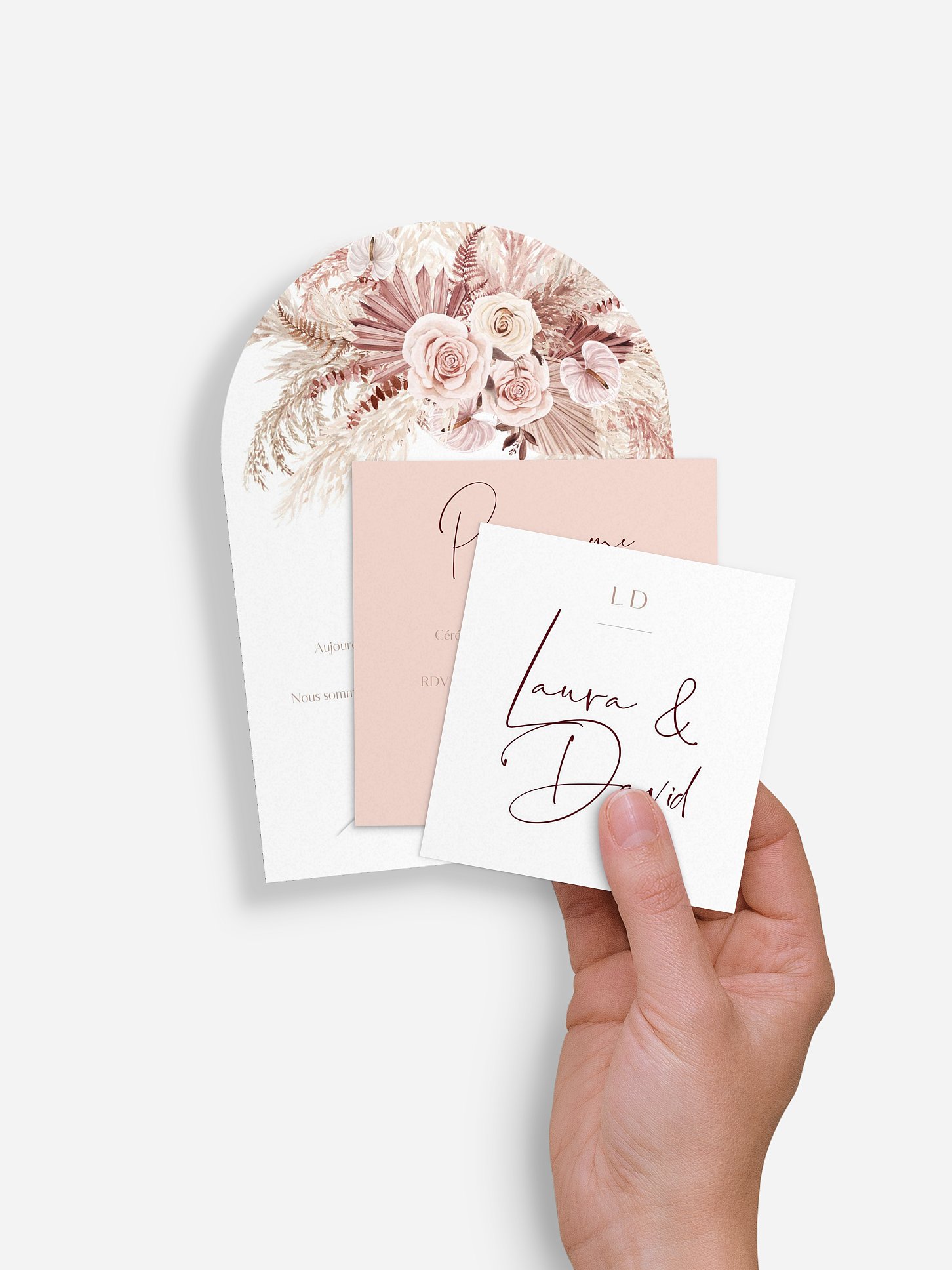 Faire-part de mariage Terracotta Dreams