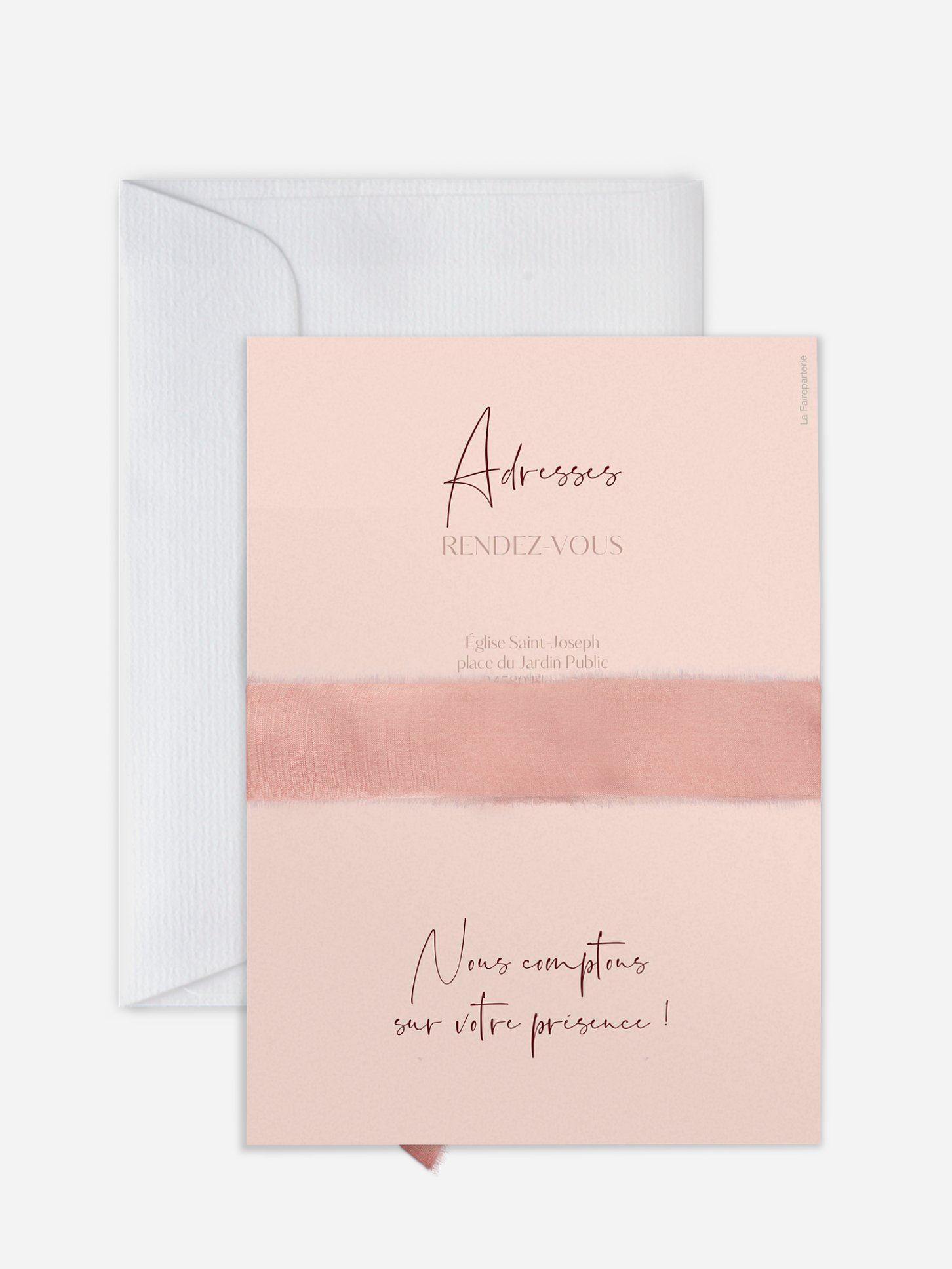 Faire-part de mariage Terracotta Dreams