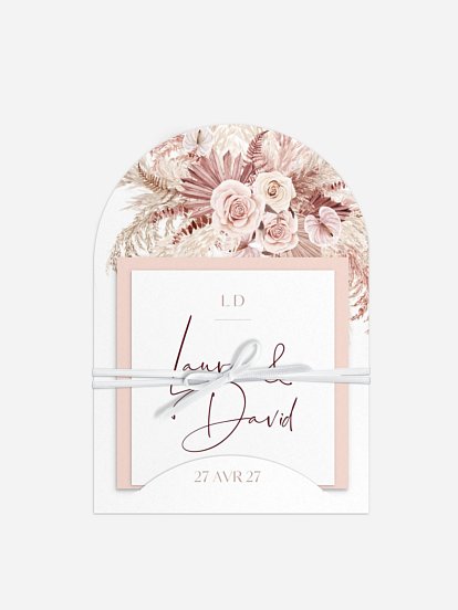 Faire-part de mariage Terracotta Dreams