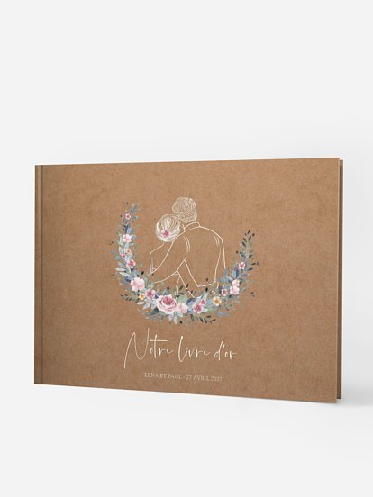 Livre d'or Portrait romantique