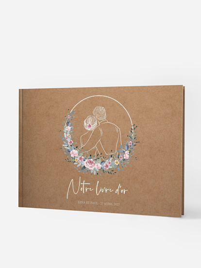 Livre d'or Portrait romantique