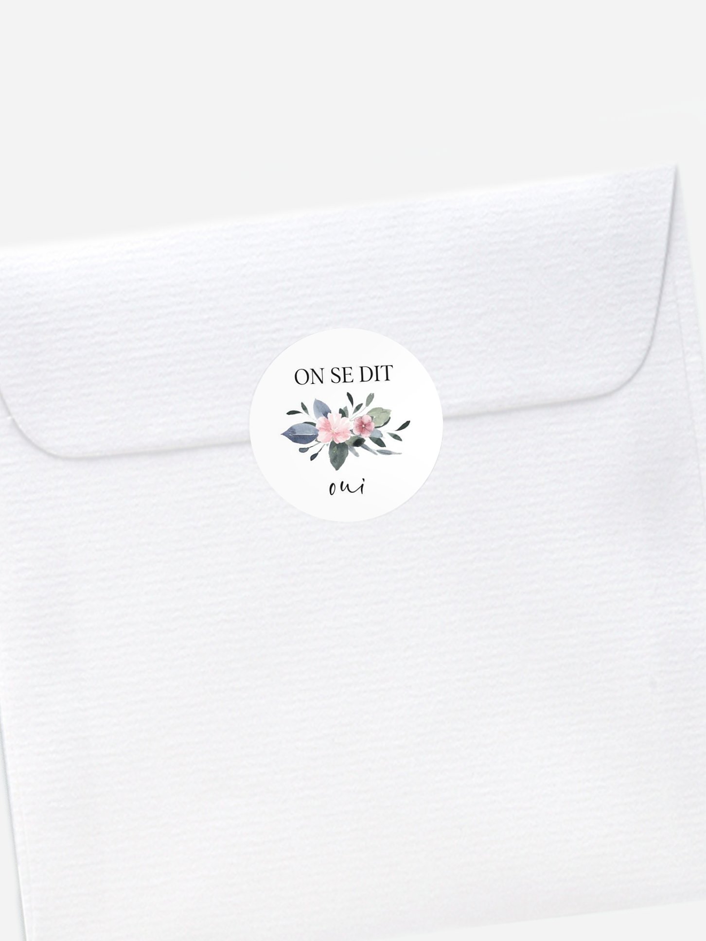 Stickers mariage Portrait romantique