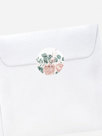 Stickers mariage Poésie romantique