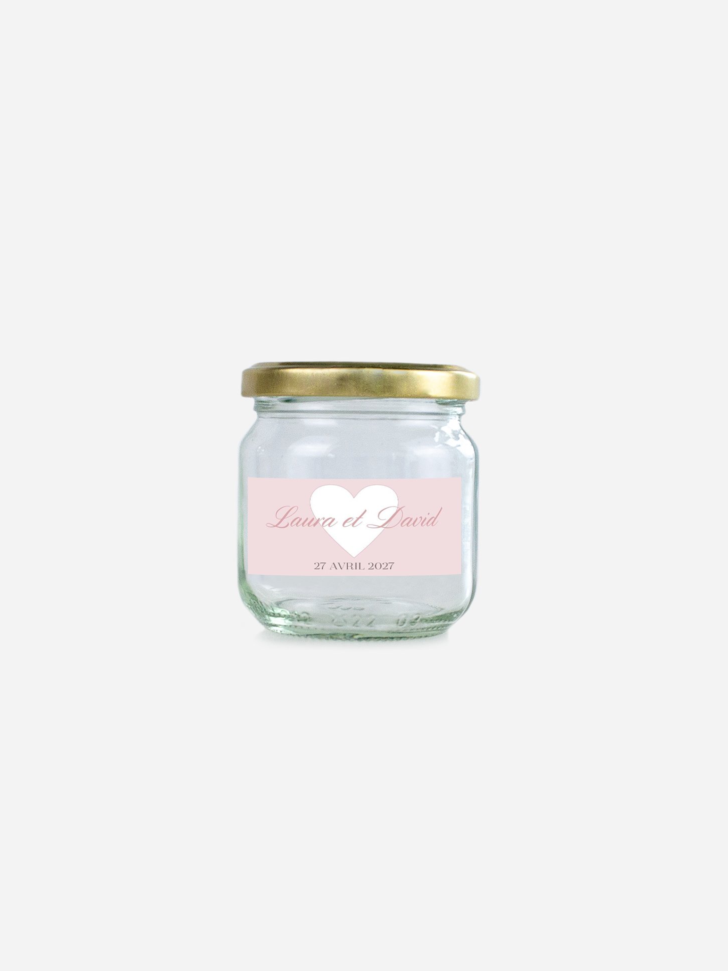 Étiquette cadeau mariage Oui romantique