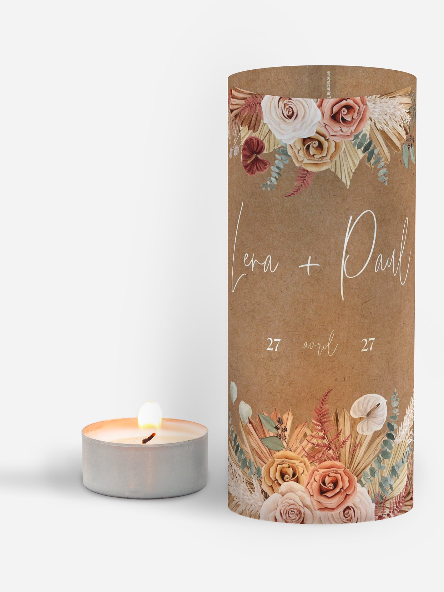 Photophore Bohemian Florals