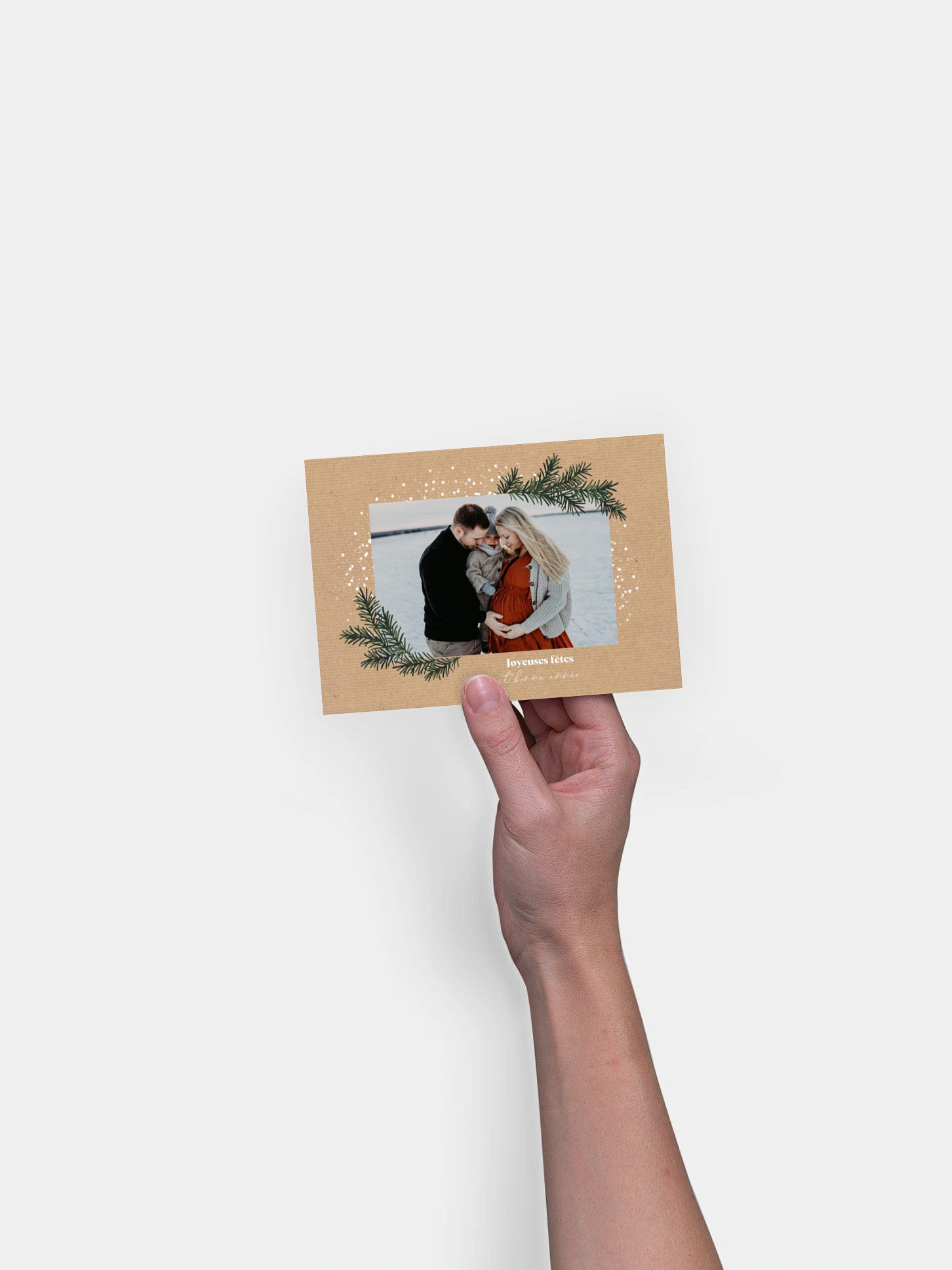 Carte de Noël Wintergreen