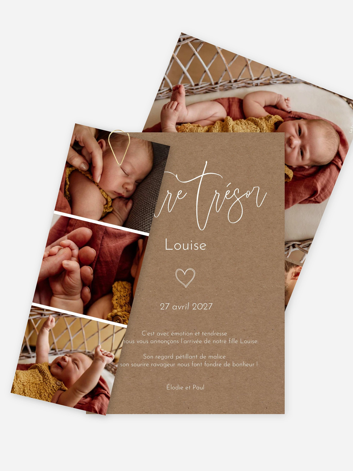 Faire-part naissance Symbols Of Love