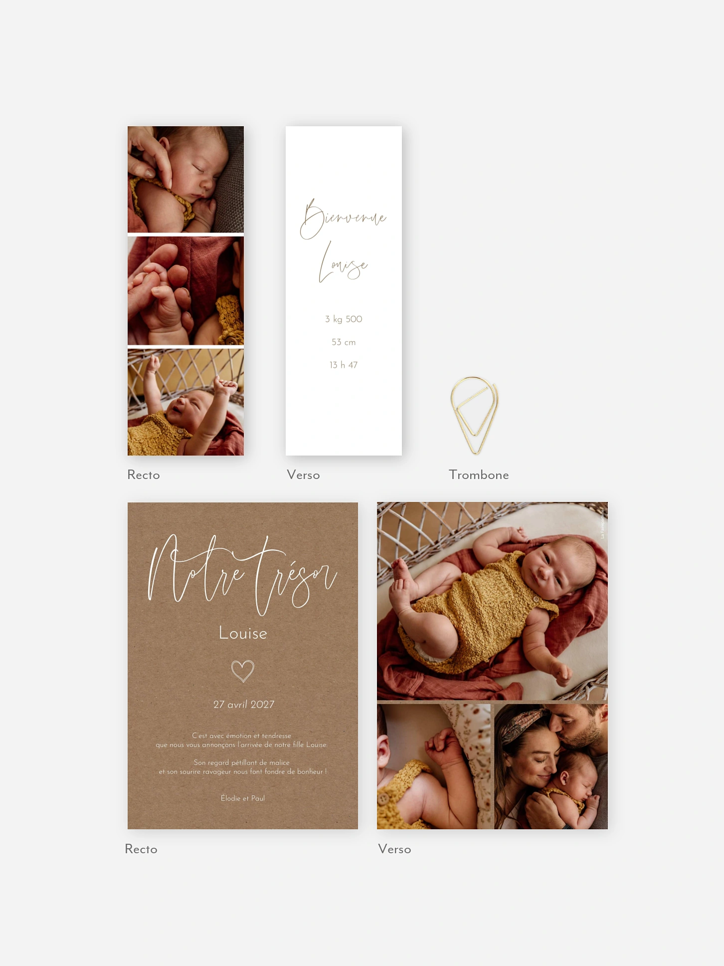 Faire-part naissance Symbols Of Love