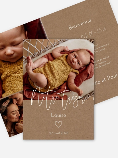 Faire-part naissance Symbols Of Love