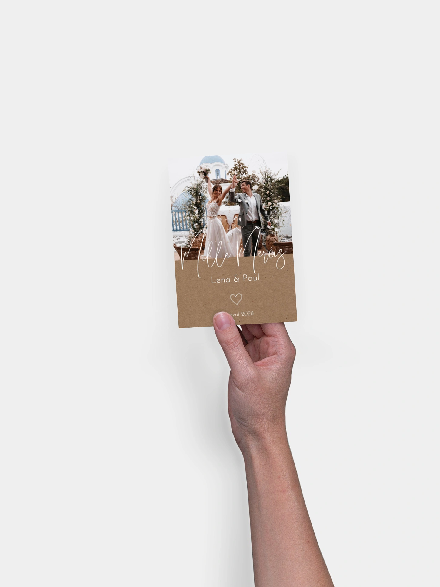 Carte de remerciements Symbols Of Love
