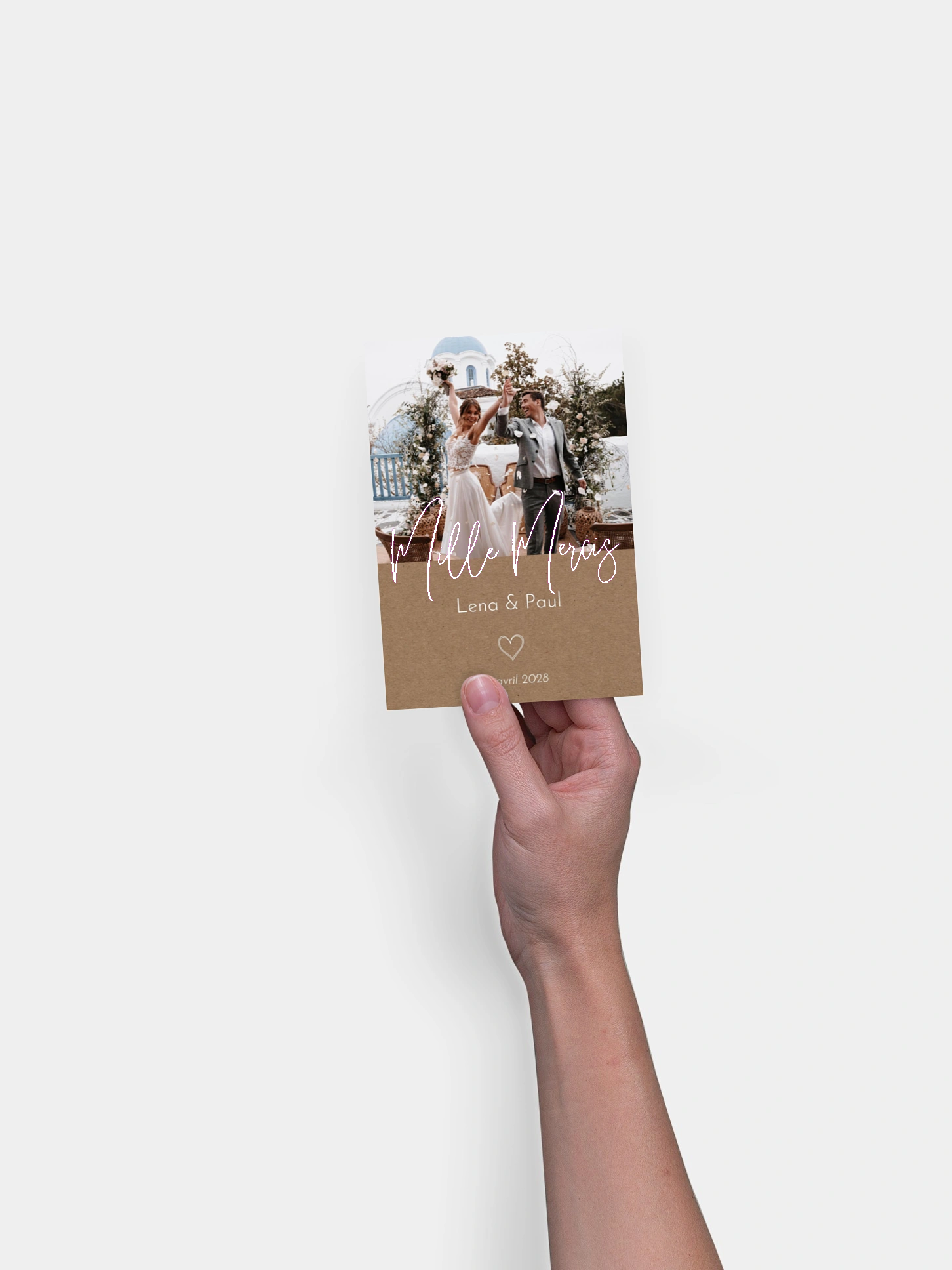 Carte de remerciements Symbols Of Love