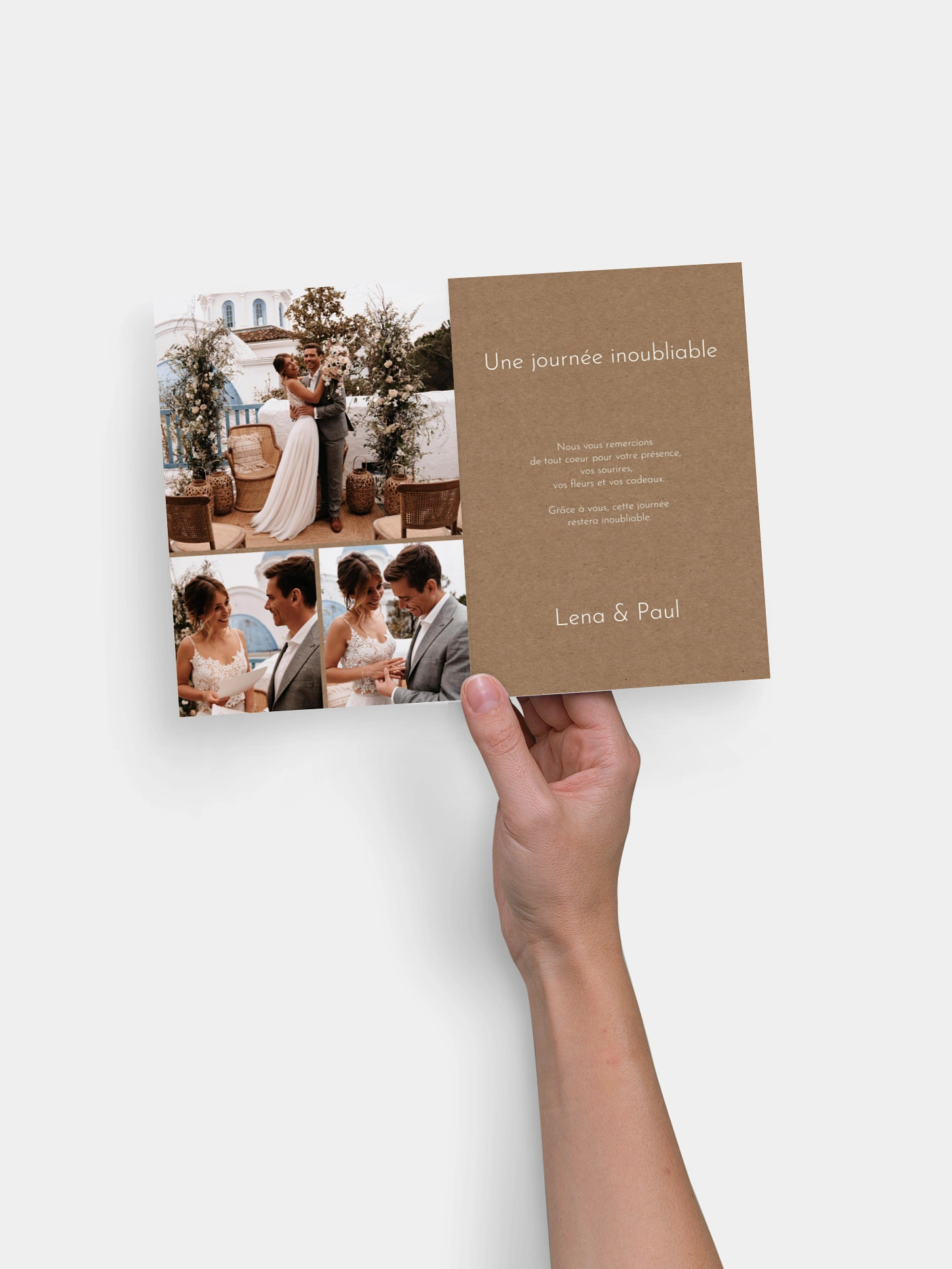 Carte de remerciements Symbols Of Love