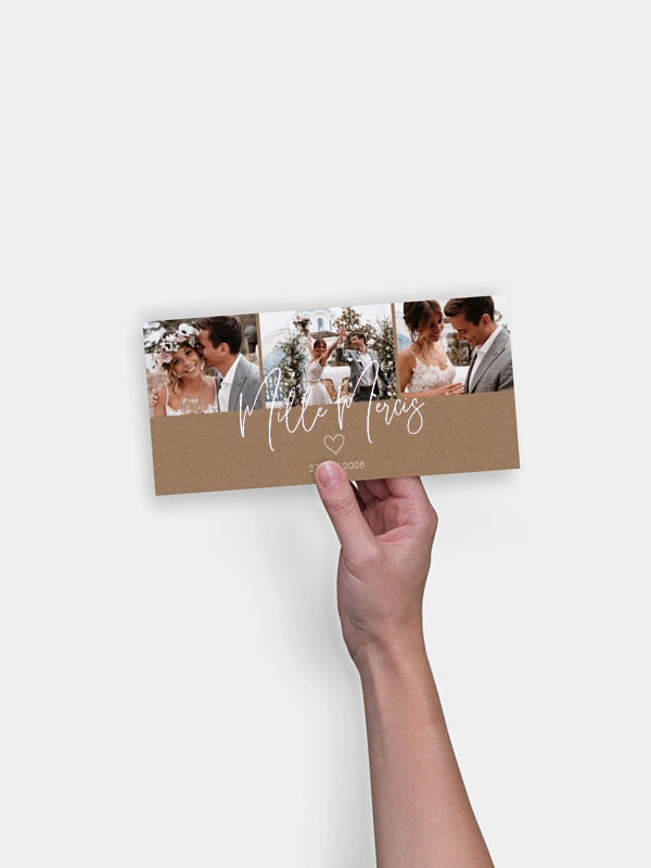Carte de remerciements Symbols Of Love