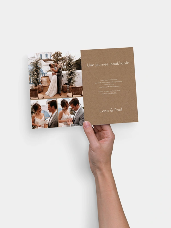 Carte de remerciements Symbols Of Love