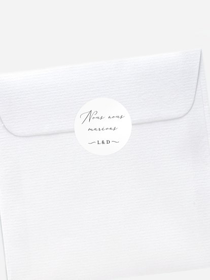 Stickers mariage Forever Us