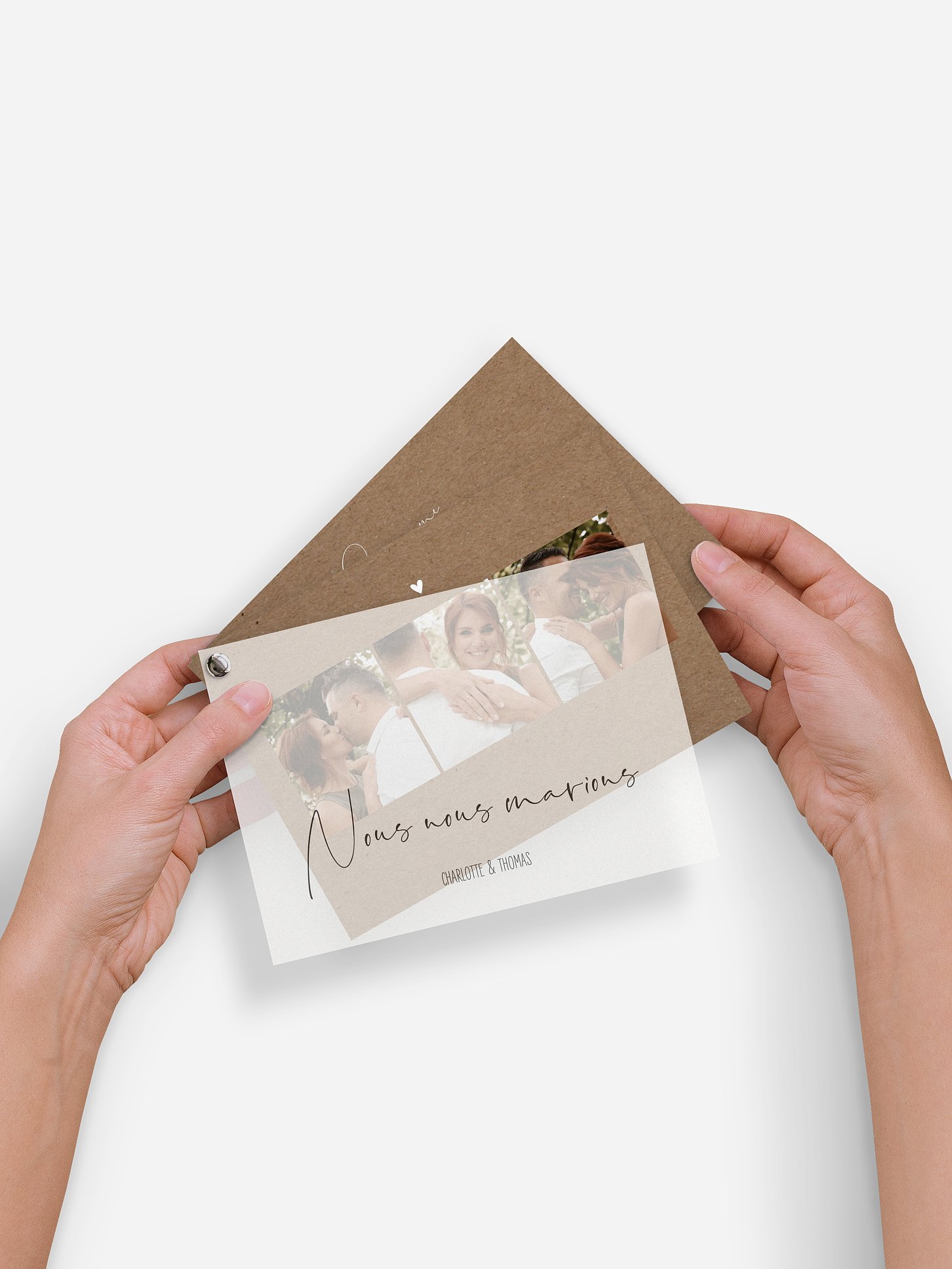 Faire-part de mariage Moment de bonheur