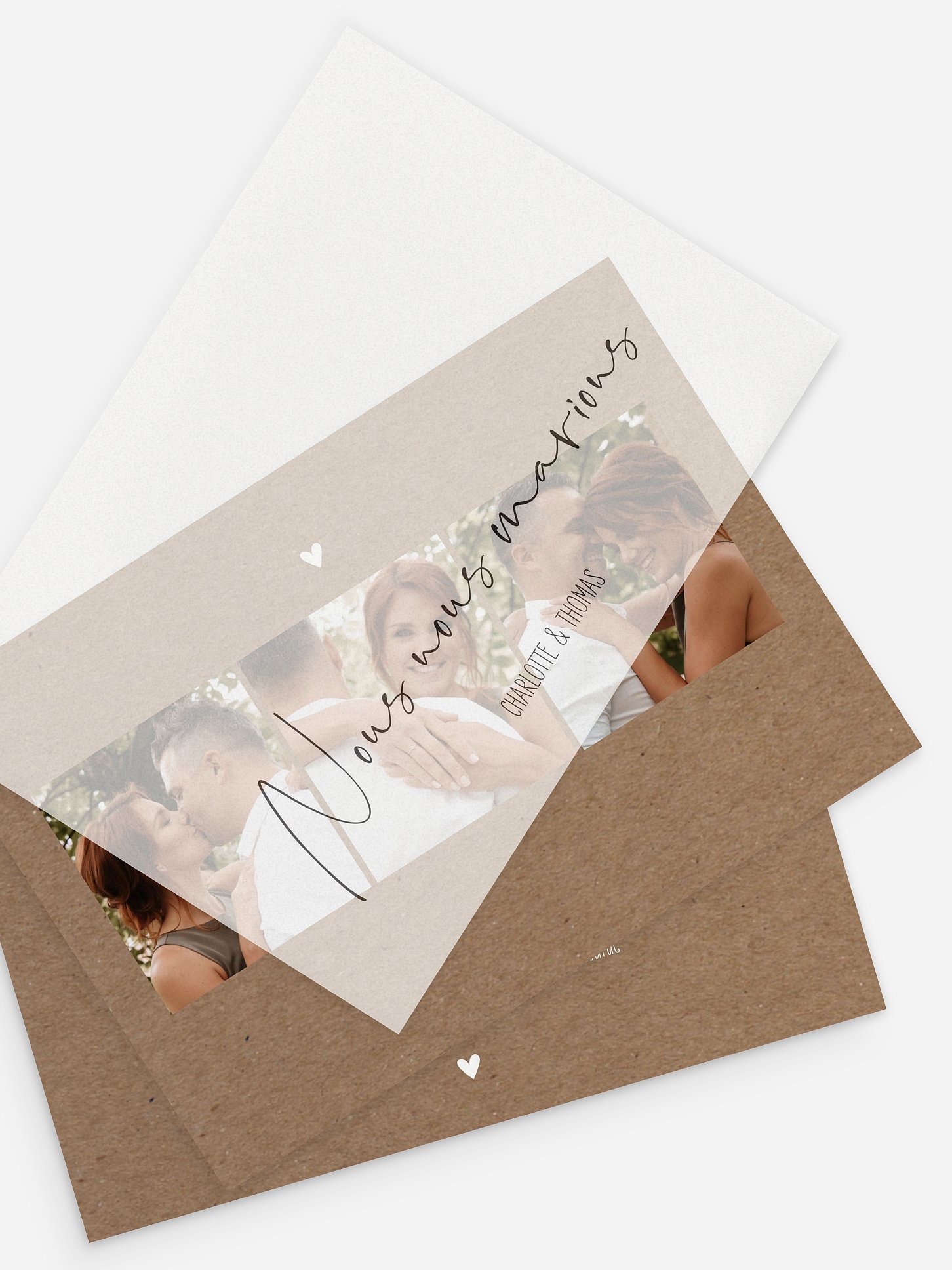 Faire-part de mariage Moment de bonheur