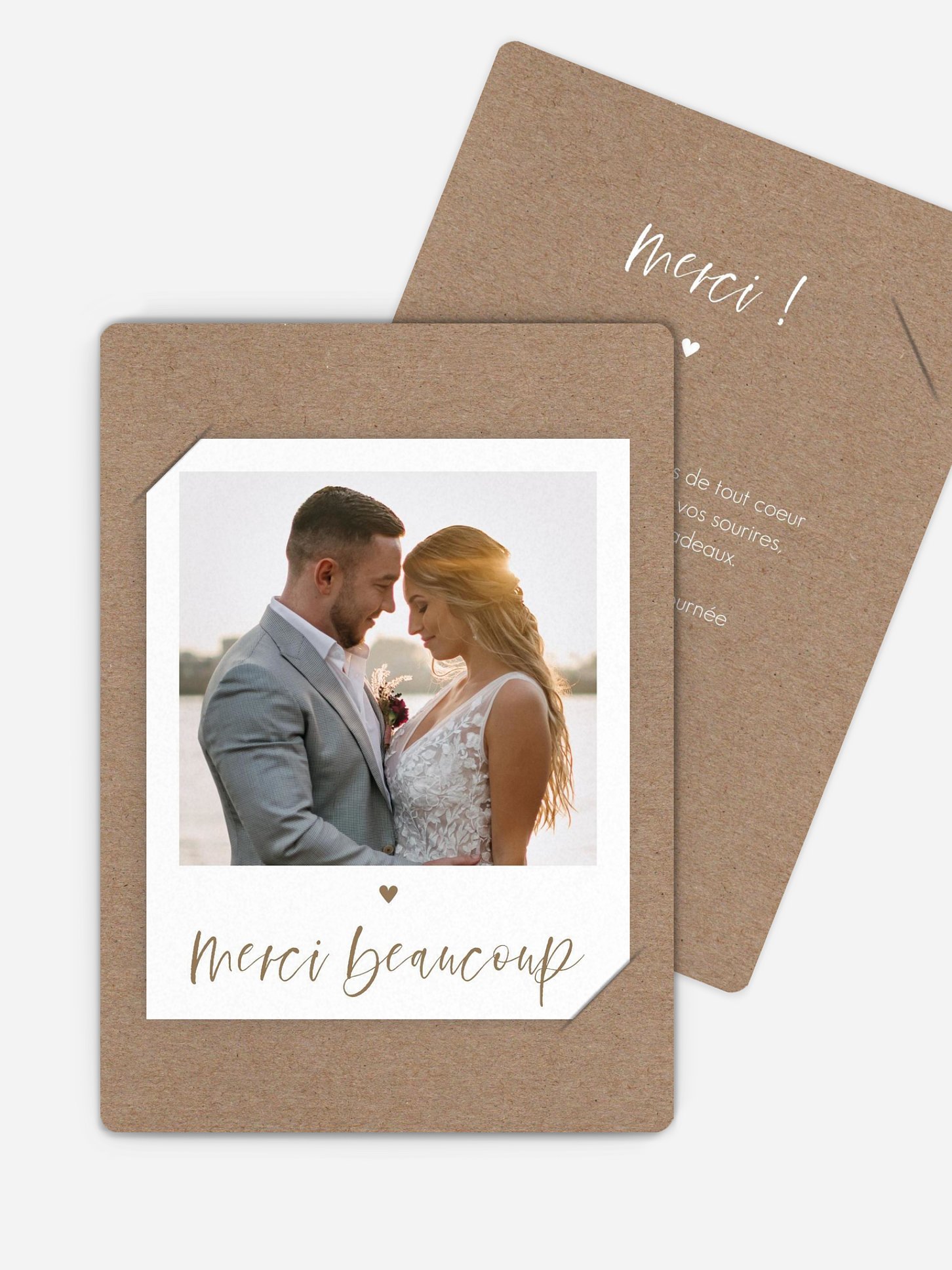 Carte de remerciements Lovely Couple