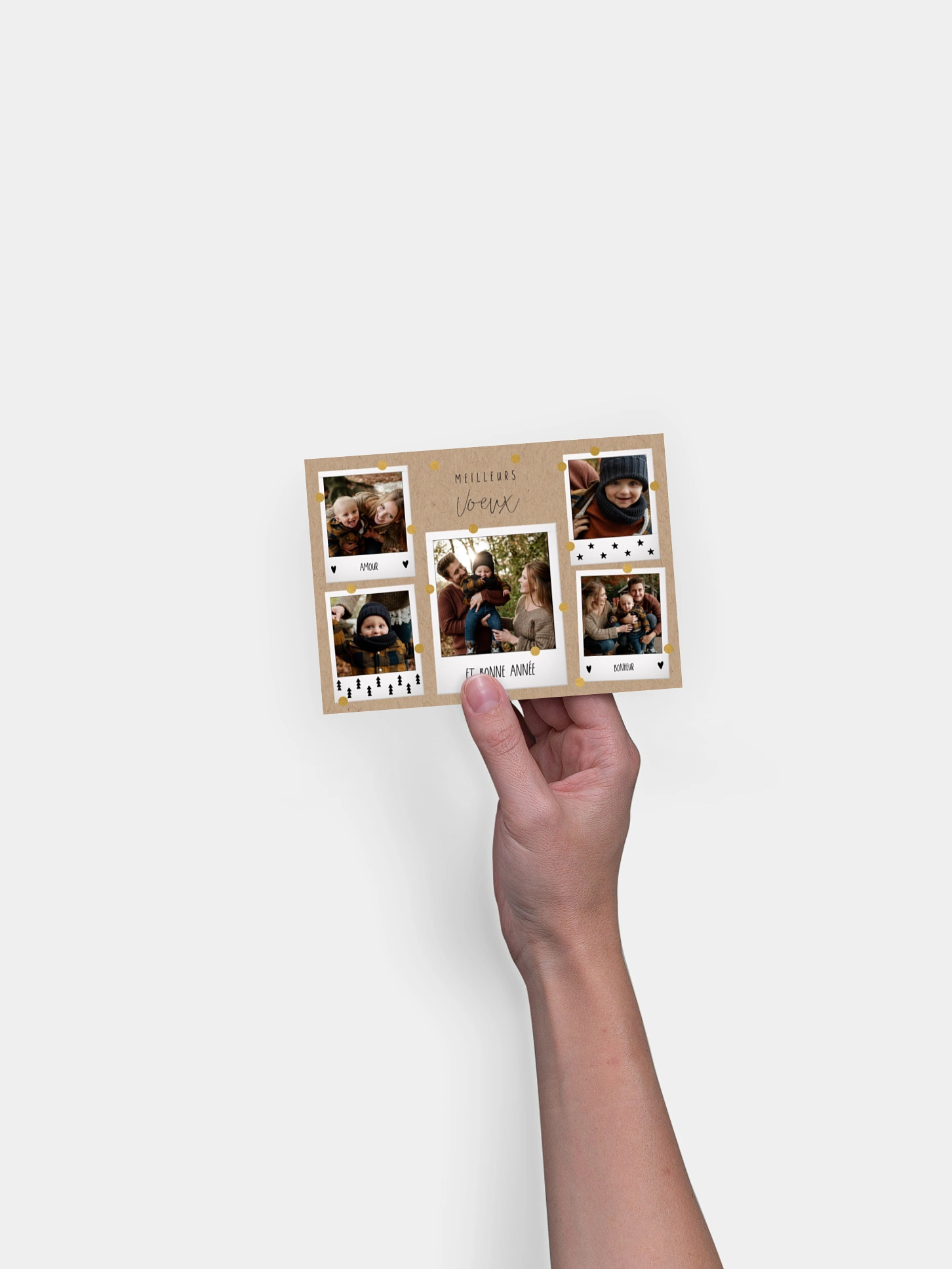 Carte de voeux Souvenirs précieux
