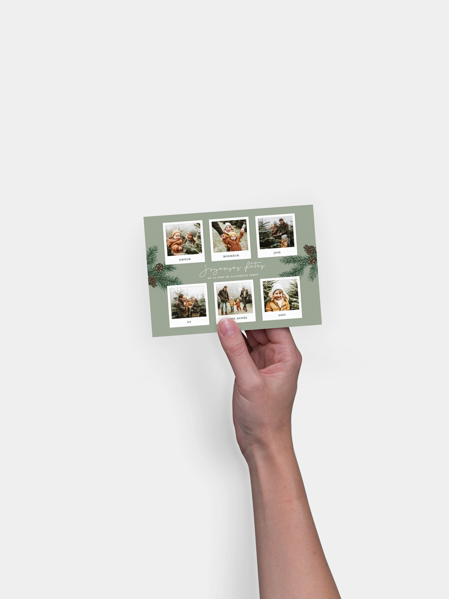 Carte de Noël Photos de Noël