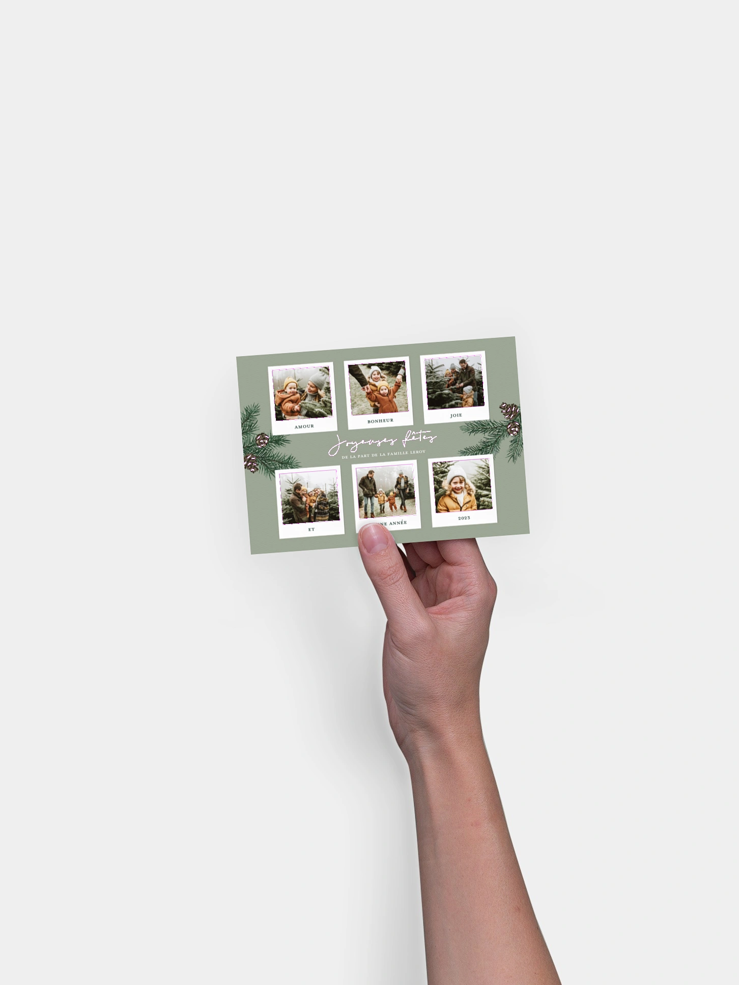 Carte de Noël Photos de Noël