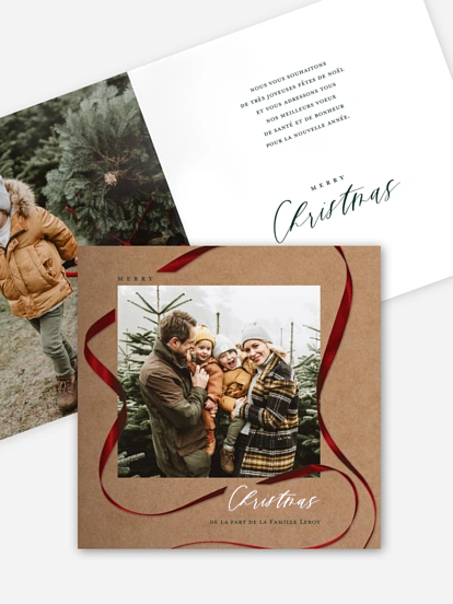 Carte de Noël Christmas Present