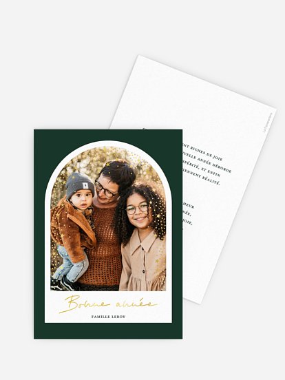 Carte de voeux Joie des fêtes