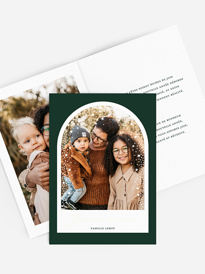 Carte de voeux Joie des fêtes