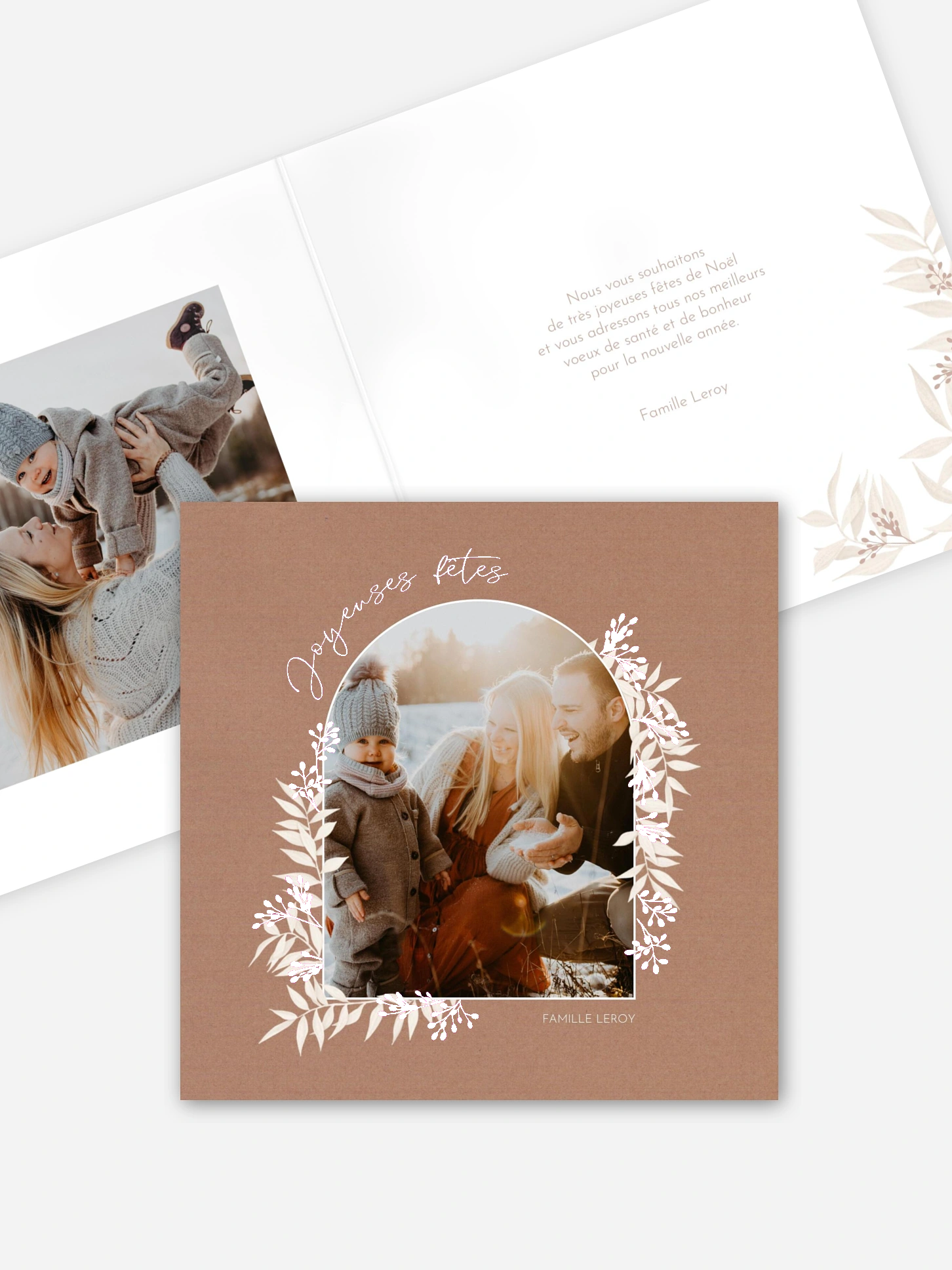Carte de Noël White Christmas