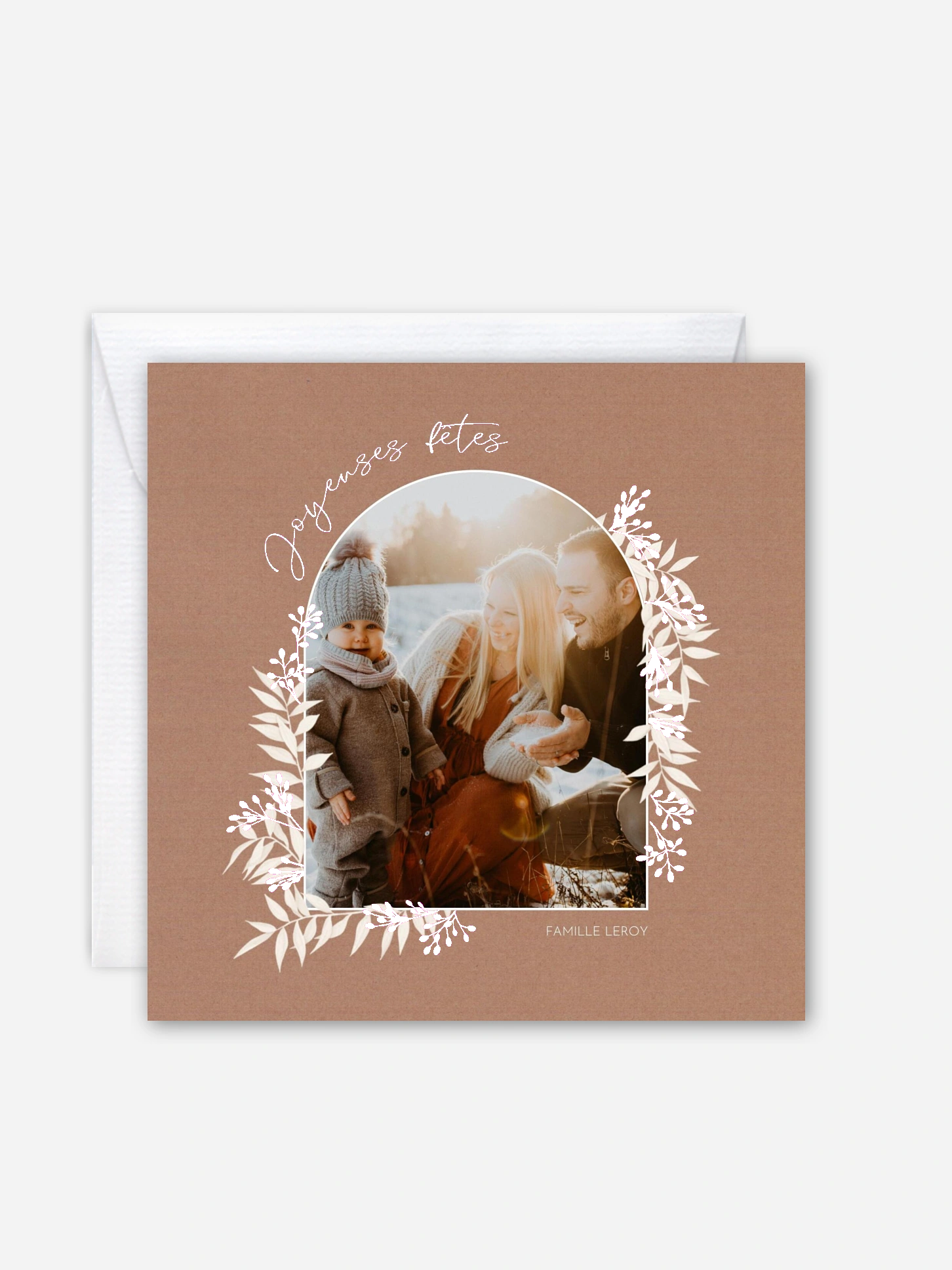 Carte de Noël White Christmas