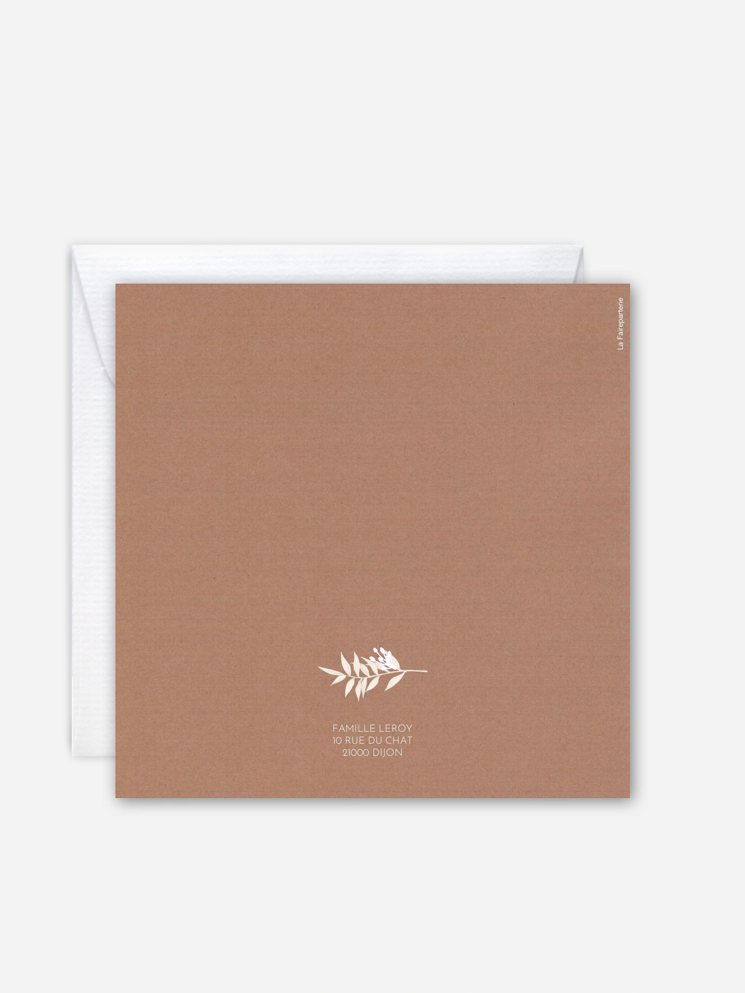 Carte de Noël White Christmas