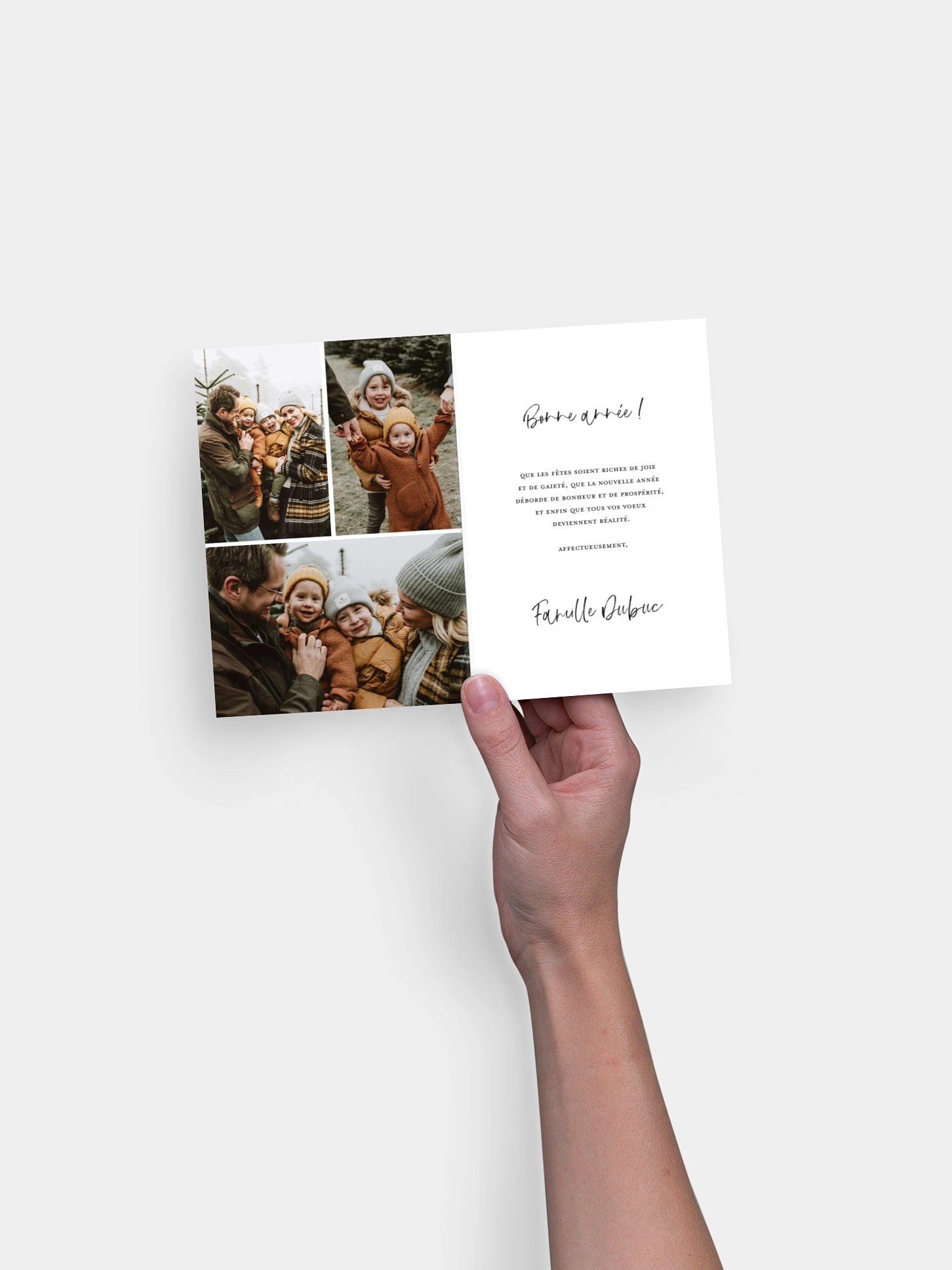 Carte de voeux Happy new Year en chiffres