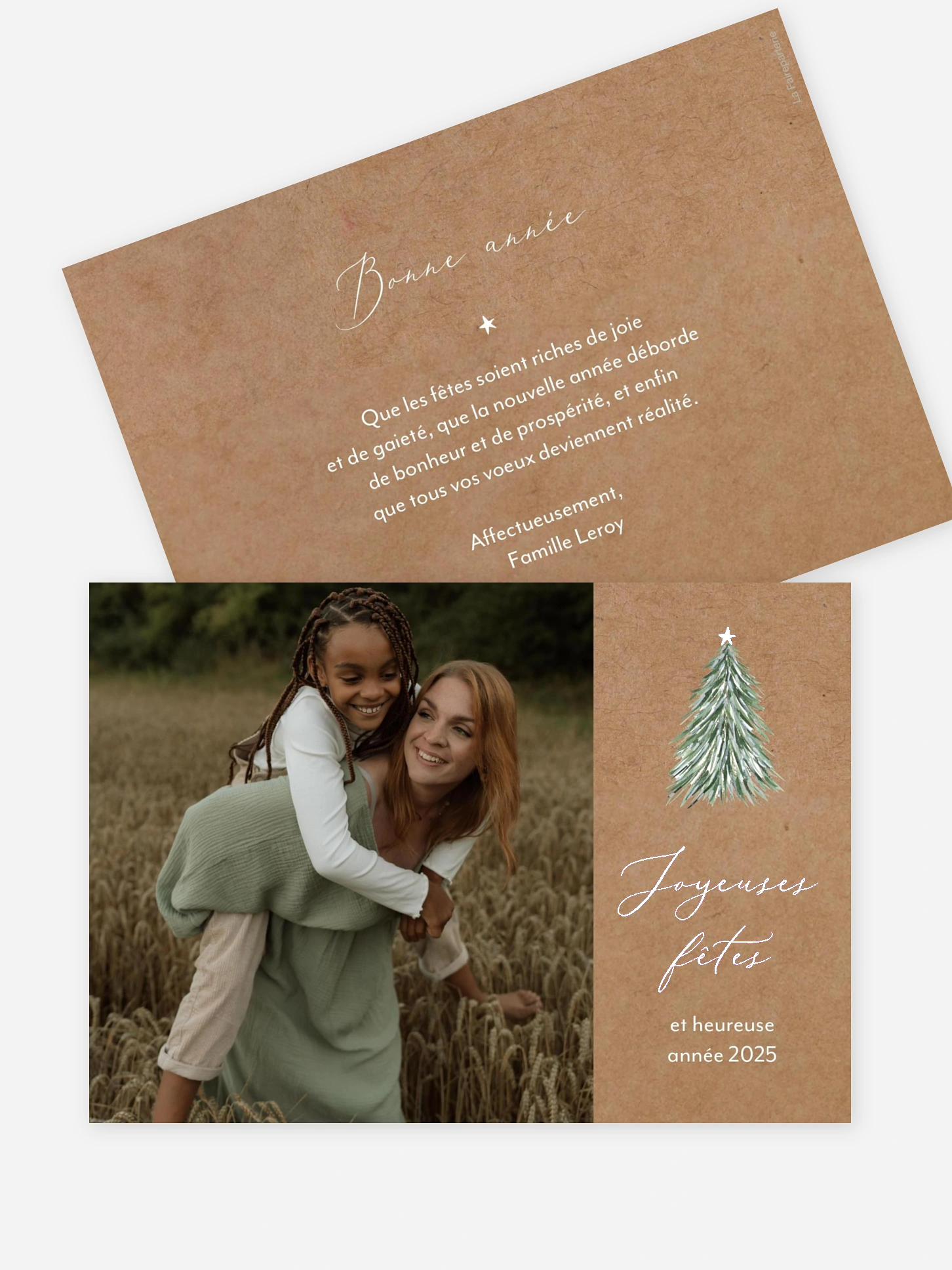 Carte de voeux Forest feelings