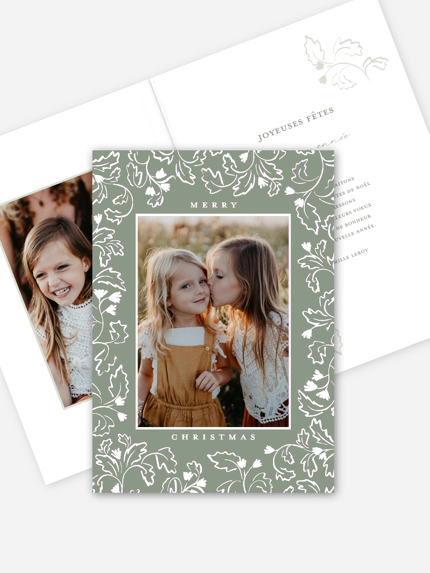 Carte de Noël Gracieux