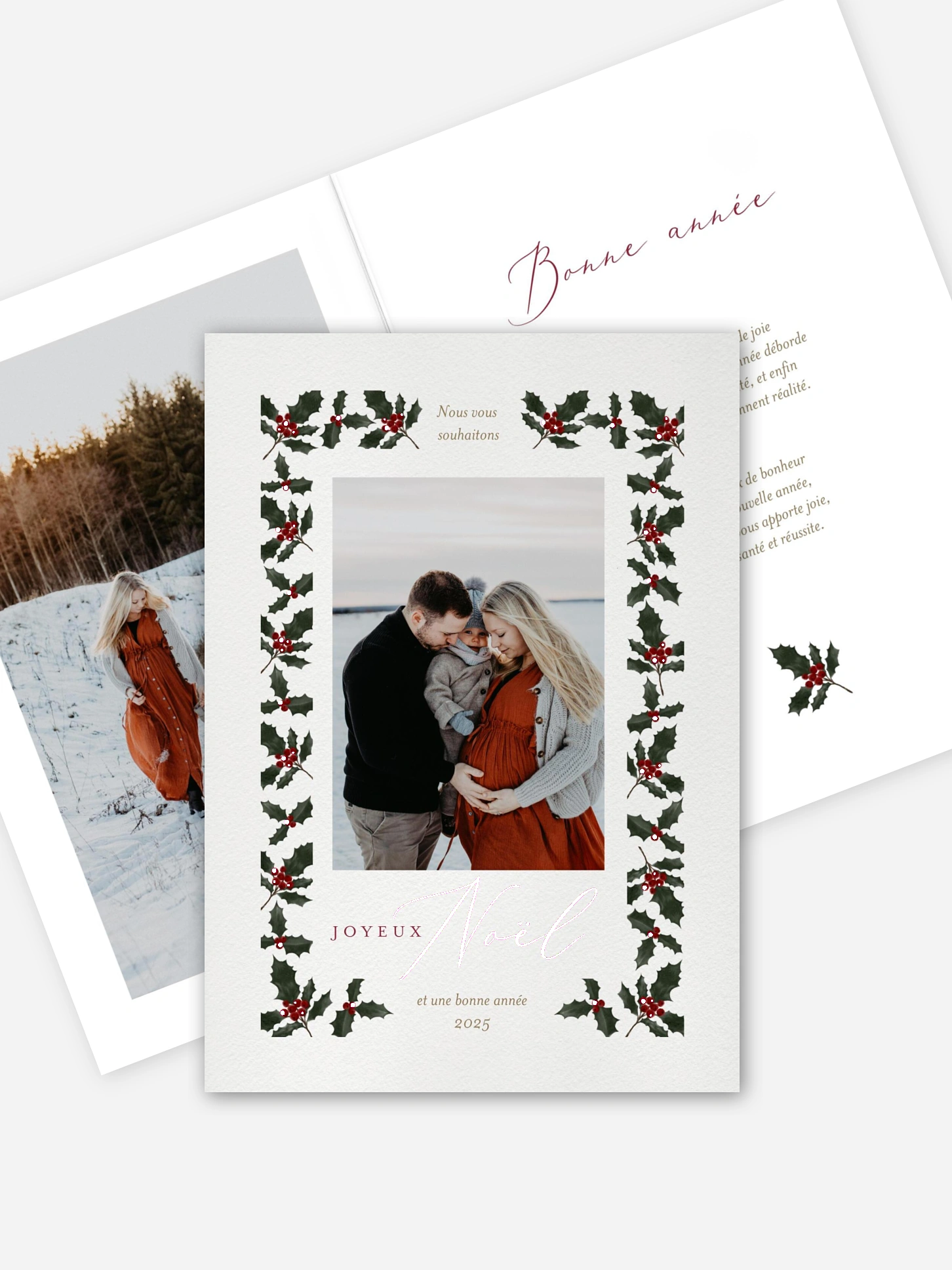 Carte de Noël Branch Frame