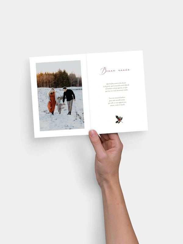 Carte de Noël Branch Frame