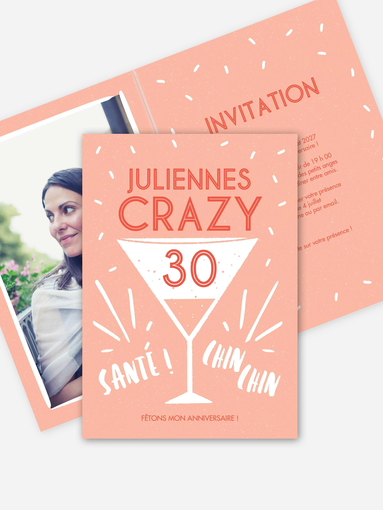 invitation anniversaire 30 Life Is A Party