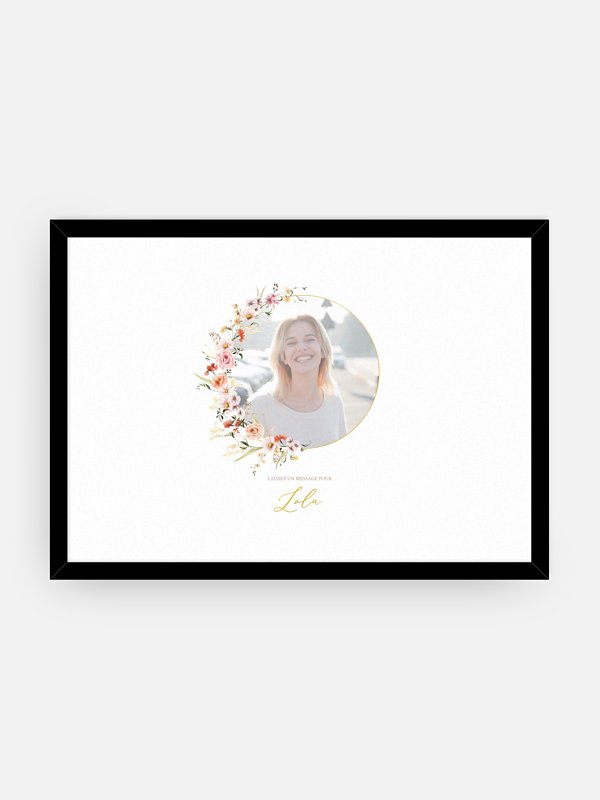 Arche de fleurs - signature