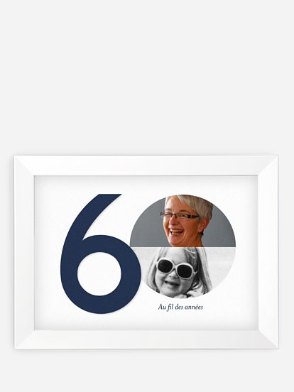 Affiche anniversaire Times Change 60