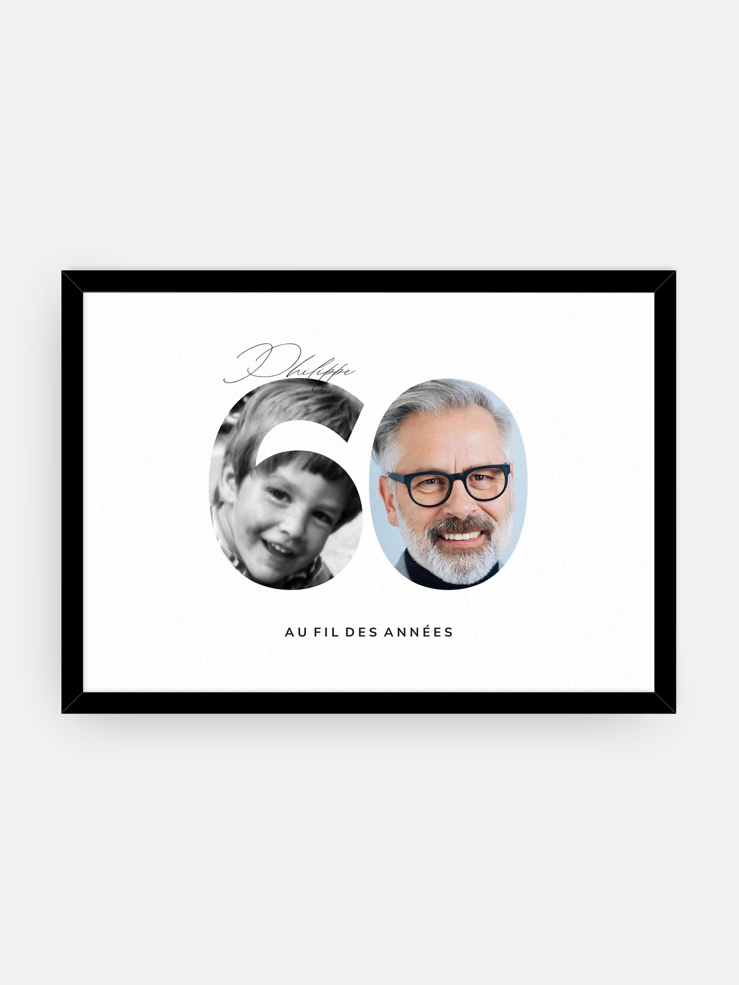 Affiche anniversaire 60