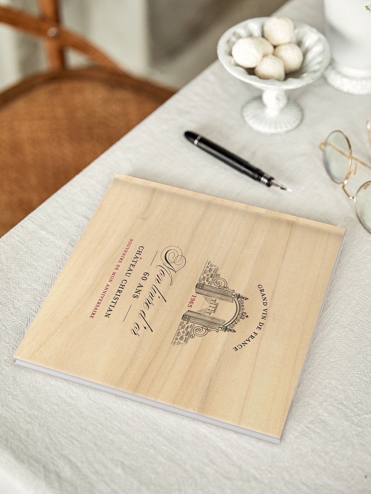 Livre d'or anniversaire Anniversaire grand cru