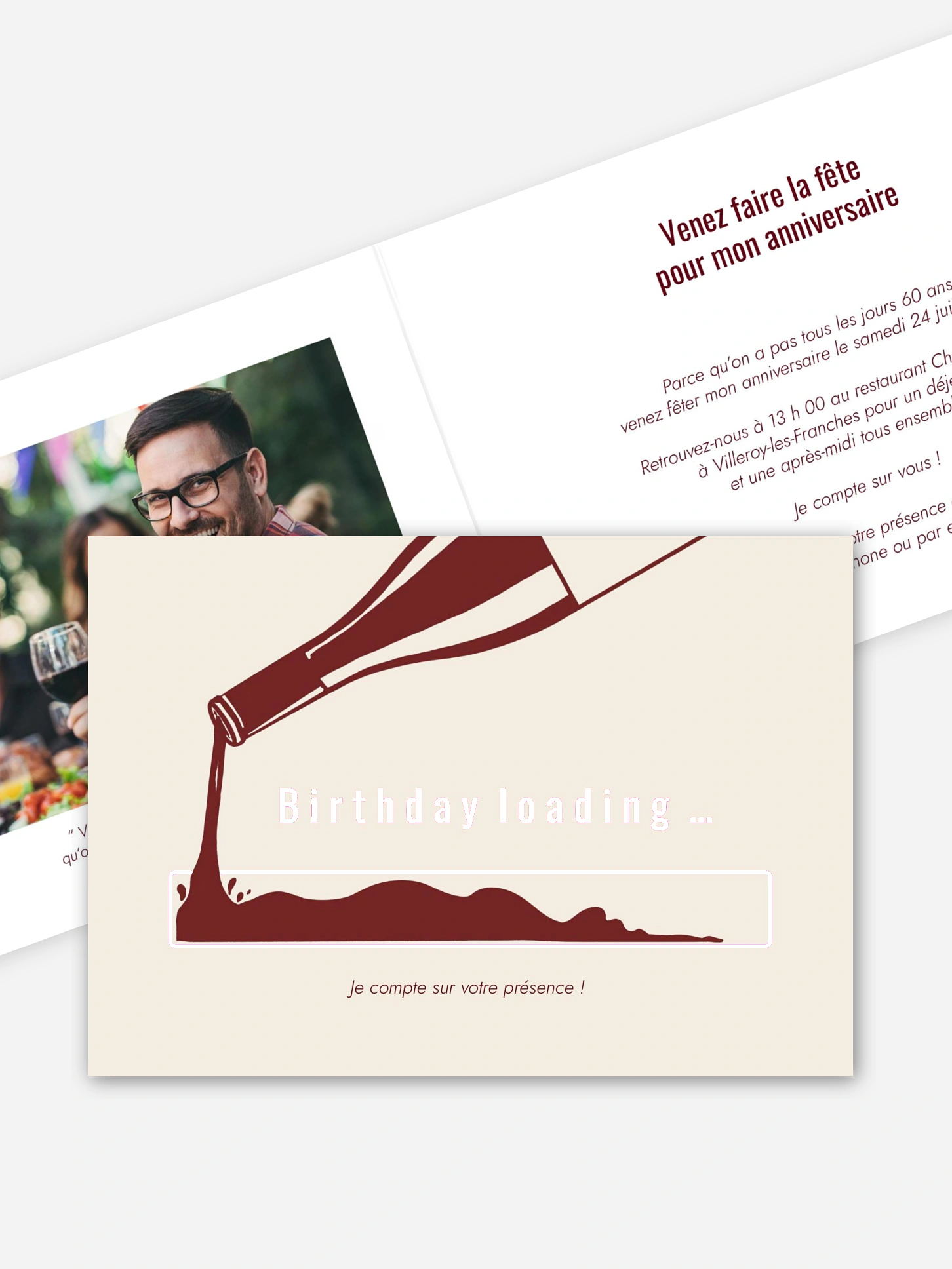 invitation anniversaire Anniversaire en cours