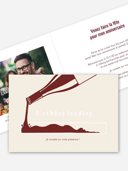 invitation anniversaire Anniversaire en cours