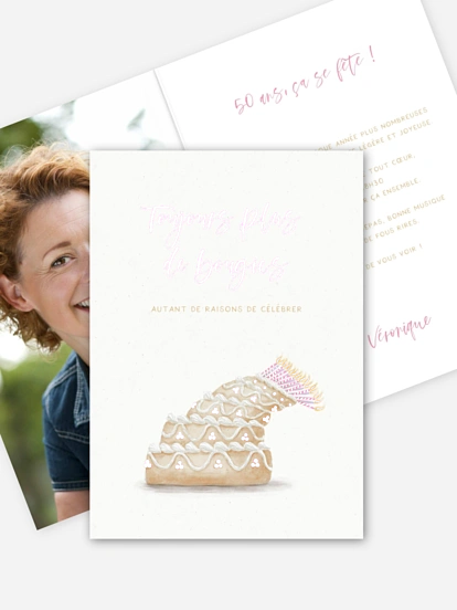 invitation anniversaire 50 Trop de bougies