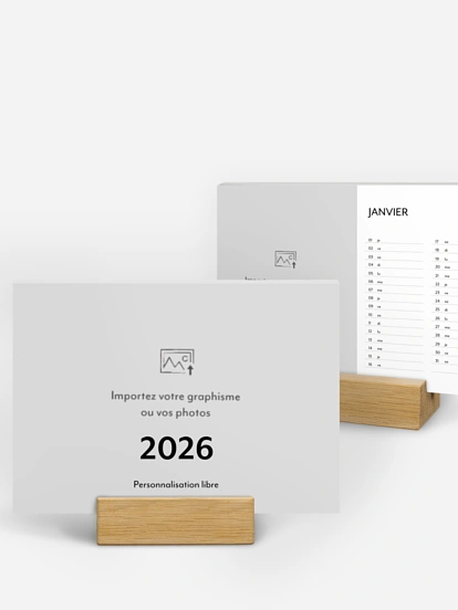 Calendrier Personnalisation libre