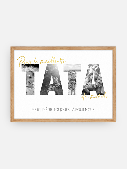 Affiche Souvenirs avec tata